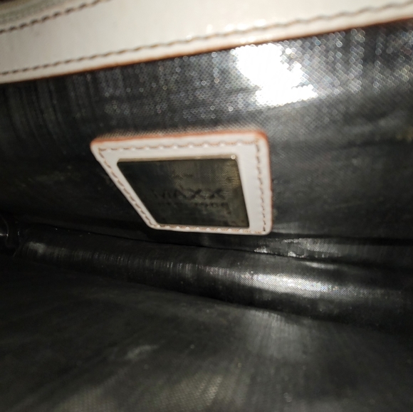 Maxx leather weave straw purse - Picture 9 of 11